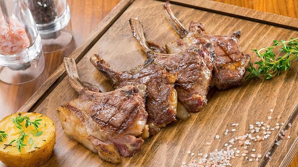 Lamb Chops · Lamb chops with chef`s special herbs