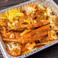 Boil 2 · 1 Pound Snow Crab Legs, Shrimp, Lobster, Corn, & Potatoes