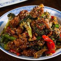 General Tso'S Chicken · roasted broccoli, tangerine peel