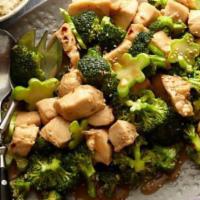 Chicken Or Pork With Broccoli · 