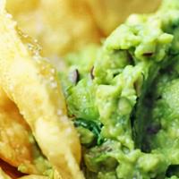 Chips And Guacamole · Housemade guacamole served with corn tortilla chips.