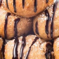 Ann Marie’S Deep Fried Cookie Dough · Deep fried cookie dough drizzle with chocolate sauce 
Chocolate Chip  Oh we  goodness