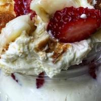 New Strawberry Banana Pudding Shortcake  · Freshly Made Homemade Strawberry Banana Pudding & Shortcake Incredible Flavors