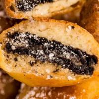 Ann Marie’S Deep Fried Salted  Caramel Brownie Oreos  · 6 pc