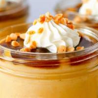 Butterscotch Pudding Jar  · Creamy Butterscotch , Salted Caramel , Creamy Vanilla  Cream