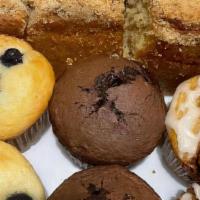 Mix Bundle Box  · Mini Cinnamon Rolls , Fruit Pie , Muffins & Crumb Cake  Mixed Box