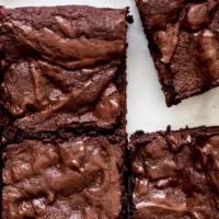 Regular Brownie Pan · Freshly Made Brownies
