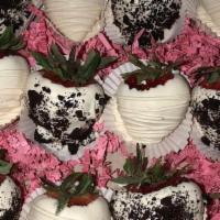 Dozen Oreo Vanilla Covered Strawberries  · 