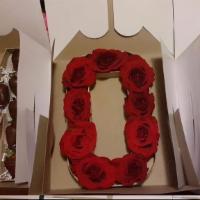Celebrate The Love  Arrangements (Mom) (Dad)(Bae) · Roses & Gourmet Chocolate Covered Strawberries 
Letters Select (Mom) , (Dad) , (Bae )
Flavor...