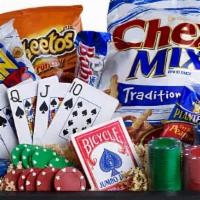 The Gambler Arrangements  · throwing down cards and chips and enjoying a tasty selection of snacks! If there's a man in ...
