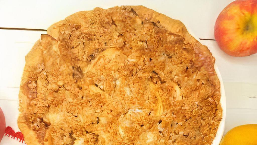 Sugar  Free Apple Crumb Pie  · 100 % Sugar Free Crumb & Apples With Sauce 

No Sugar Added Sugar Free Only Natural Fruits From Fruits