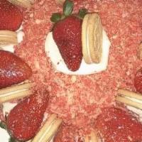 Ann Marie’S Heart Shape Strawberry Crunch Strawberry Cake  · Your Choice Cake Flavor 
Strawberry , Vanilla  Or Chocolate 
Freshly Made Strawberry Crunch ...