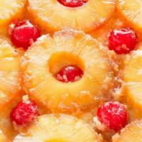 Sale Whole 8 * 8 Pineapple Upside Down Cake  · Freshly Baked Pineapple Upside Down Cake 
1 hour preparation & cooling time