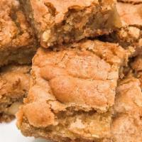 Sale New Vegan Blondie Brownies  · Soy free , Vegan , Dairy Free , Gluten Free No Artificial Flavors 
Contains Cookie butter & ...
