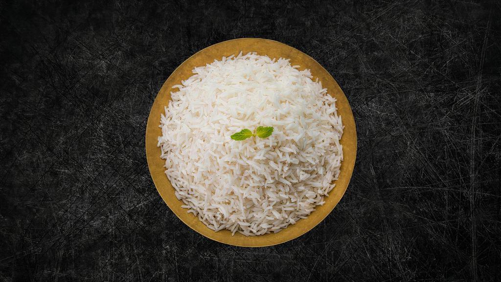 Basmati Rice (Vegan) · Our long grain aromatic basmati rice, steamed to perfection