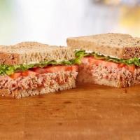 Ham Salad Sandwich · Honey Baked Ham Salad topped with lettuce, tomato, and Duke’s® mayonnaise on multigrain bread.