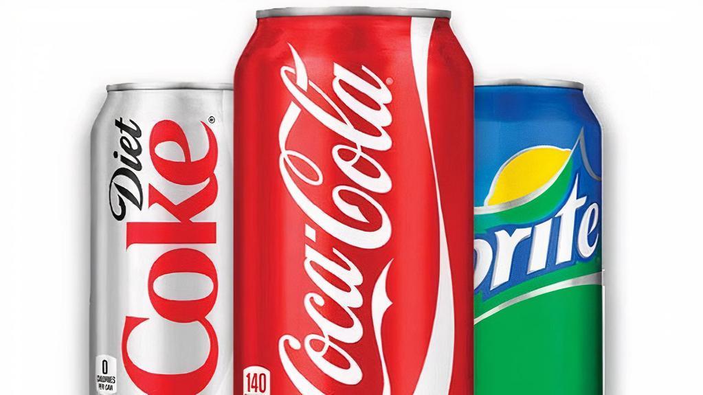 Canned Coca-Cola Beverage · Choose from Coke, Diet Coke, or Sprite
