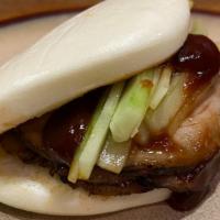 Chashu Bun · pork, cucumber,  BBQ sauce