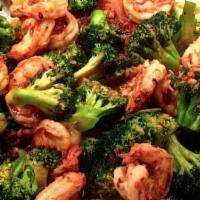 Shrimp With Broccoli · Favorite. Served with white rice.