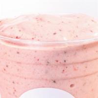Jurassic Classic Smoothie ( A Classic Smoothie) · Whole milk, banana and strawberries.