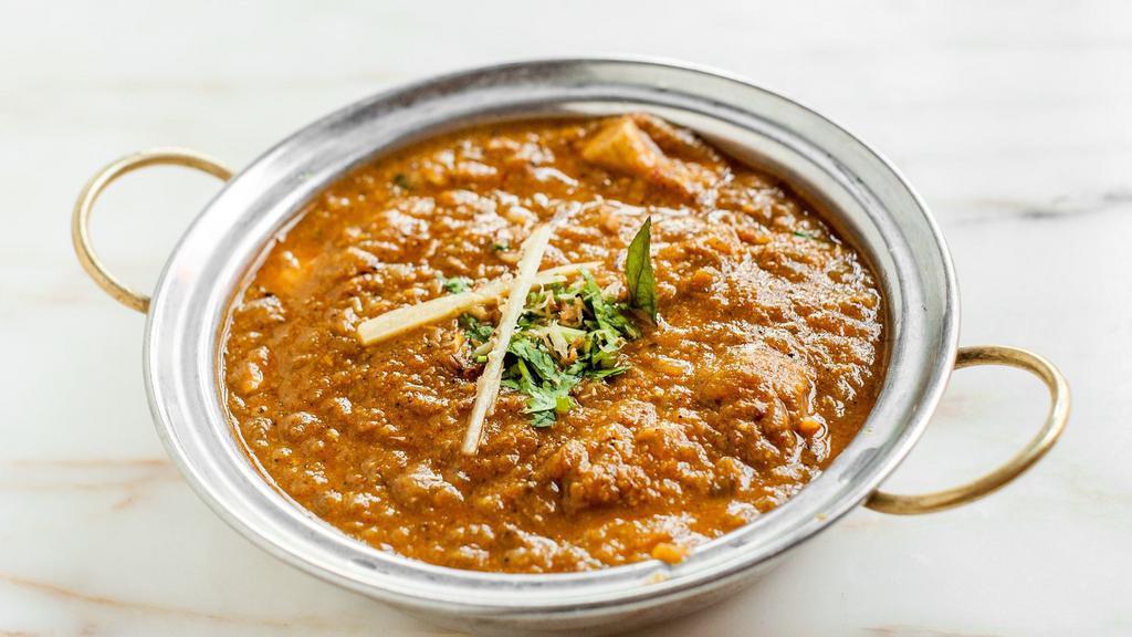 Chettinad · Rich onion based curry with 18 different Indian spices.