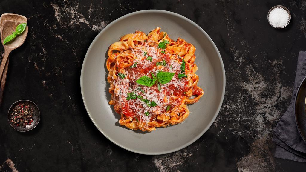 The Red Wallop · Your choice of pasta, served in red sauce.