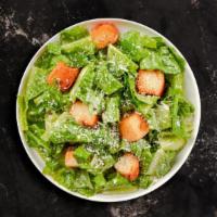 The Great Caesar Salad · Romaine lettuce, croutons, and a touch of parmigiana cheese.