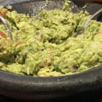 Top Shelf Guacamole · Made fresh at your table.