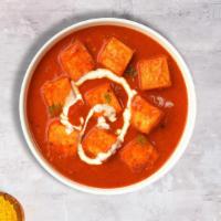 Play By Paneer Makhani · Cubes of fresh cottage cheese cooked in a creamy butter tomato gravy.