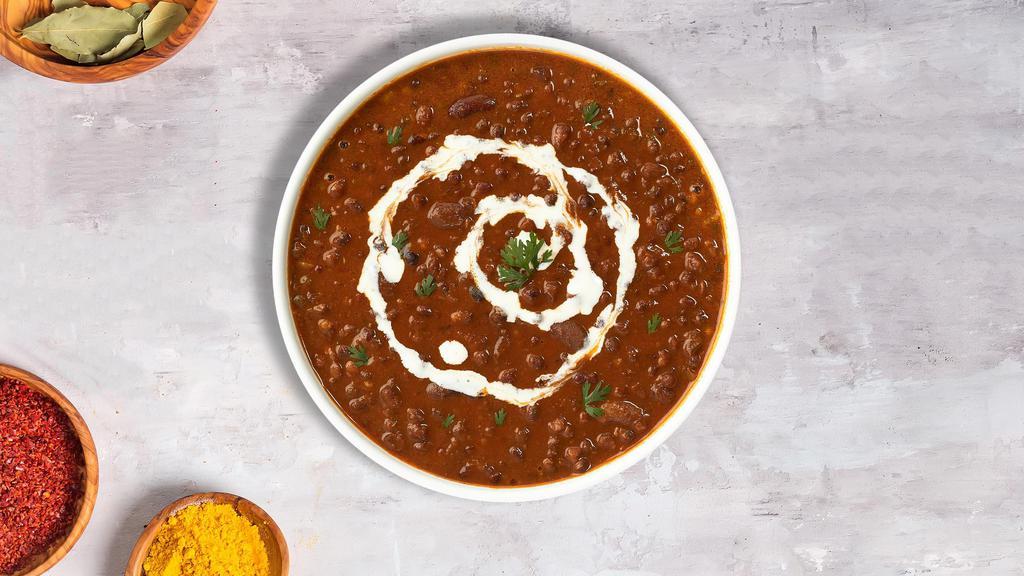 Golden Special Dal Makhani · Creamy lentils and kidney beans cooked with ginger, garlic, tomatoes, onions. Infused with freshly ground Indian spices.