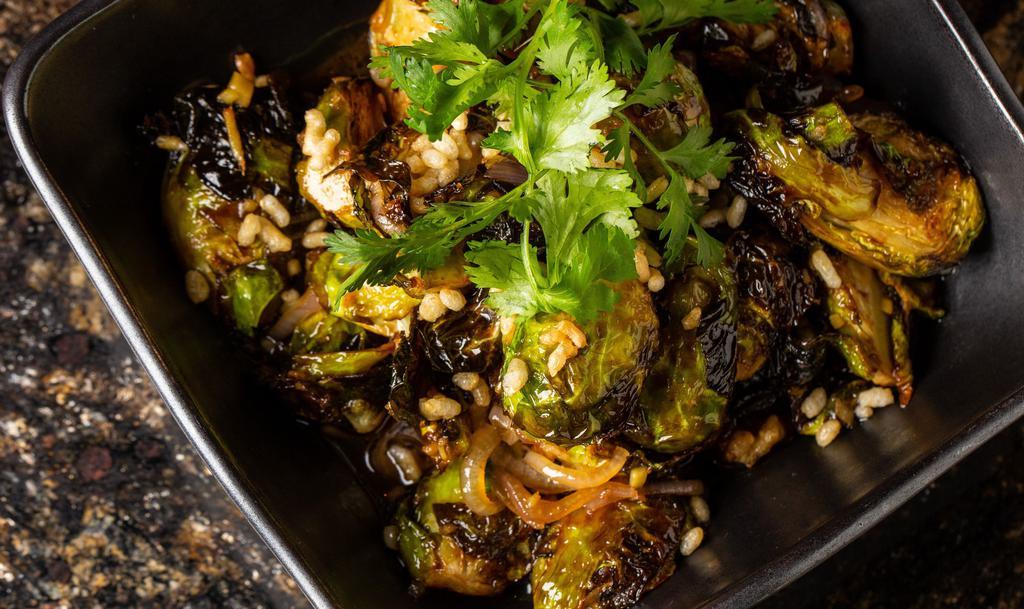 Charred Brussels Sprouts · 