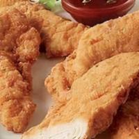 Side Chicken Tenders (4) W/ Bbq Dipping Sauce · 