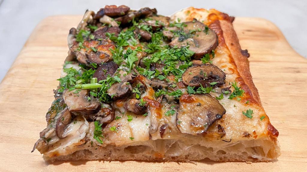 Funghi Misti - Slice · Mixed Marinated Mushrooms - Fontina Cheese - Mozzarella