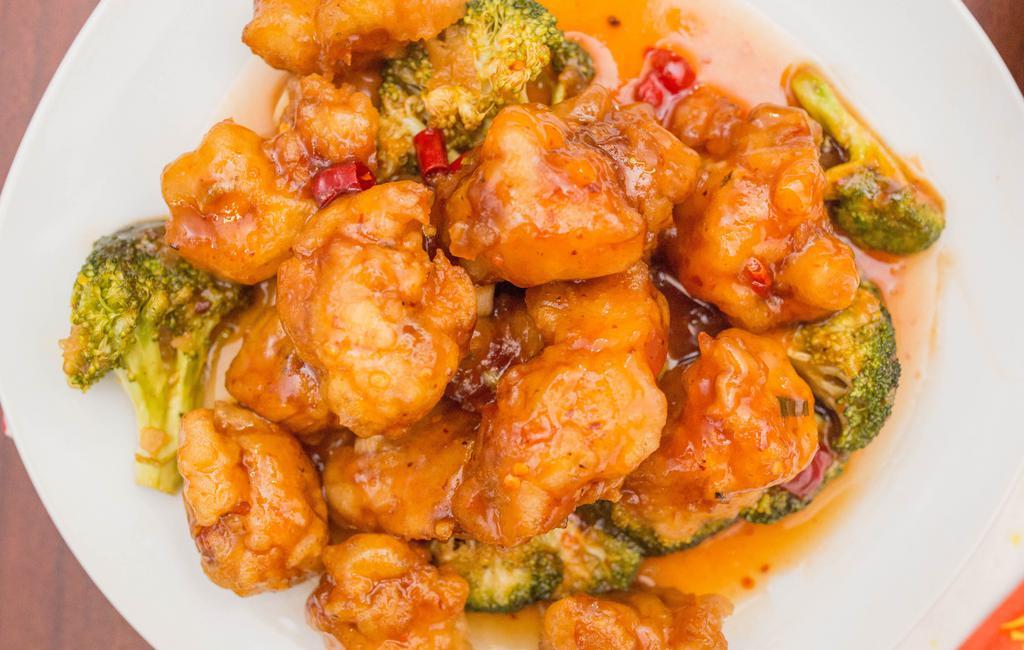 左宗棠鸡 / General Tso’S Chicken (Spicy) · Mild spicy.
