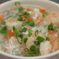 Shrimp With Lobster Sauce / 蝦龍糊 · Served with chicken fried rice or roast pork fried rice and egg roll or soda. / 附雞炒飯或叉燒炒飯及蛋卷...