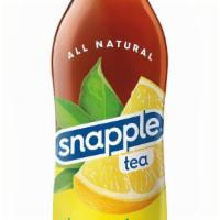 Snapple Lemon. · 