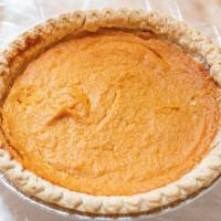 Ms D’S Famous Vegan Sweet Potato Pie · Made with organic & Non GMO ingredients