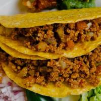 Taco Tuesday · Taco Tuesday! Vegan Taco made with Beyond beef and vegan cheddar cheese. I add  lettuce & To...