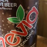 Zevia Ginger Root Beer · Zevia caffeine free. Non-GMO. Zero Sugar.