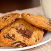 Chocolate Chunk Cookies · Homestyle chocolate chip cookies.