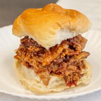 Pulled Pork Sandwich · Pork mixed with BBQ