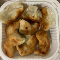 Fried Dumplings · 8 pieces. Choice of protein.