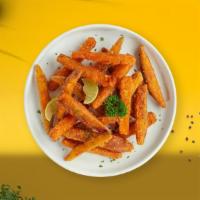 Sweety Fries · (Vegetarian) Sweet potato fries coked until golden brown