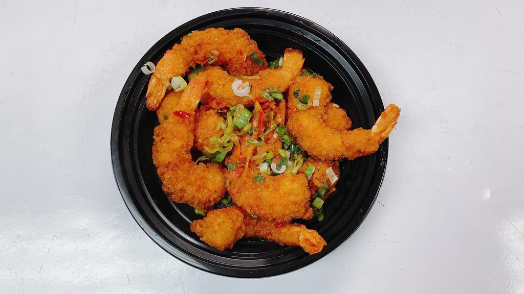 Fried Shrimps (11 Jumbo) · Hot & Spicy.
