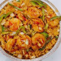  Pepper Shrimp Fried Rice (8 Jumbo) · Hot & Spicy.
