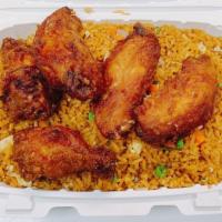 Chicken Wings Fried Rice · 