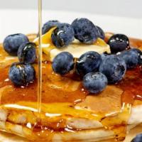 Blueberry Pancakes (3 Pieces) · 