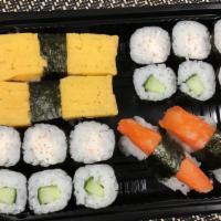 Sushi Set · 6(pcs) Crab Maki        6(pcs) kappa Maki                            2(pcs) Tamago          ...