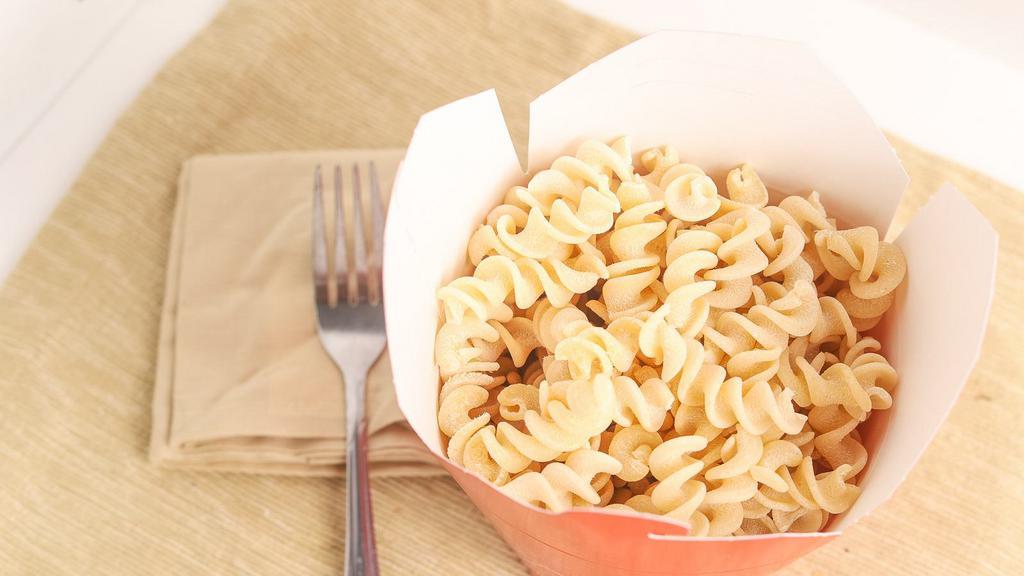 Fusilli · Corkscrew shaped pasta.  100% Durum Wheat Semolina