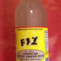 Ginger Beer, Jamaican Stone, Fizz (12 Fl Oz) · From upstate, sweetened with 100 % cane sugar.
